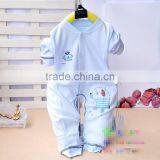 Wholesale Summer Striped Girls Baby Rompers Cotton Clothing thumbnail-2