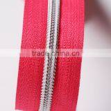#5 Open End Silver Teeth Nylon Coil Zippers thumbnail-3