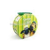 Luch Box With Window,lunch Tin Box With Handle,metal Lunch Box thumbnail-3