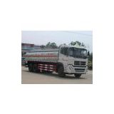 DONGFENG TIANLONG2 1CBM  rear double axles aluminum alloy fuel tanker truck
