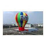 Rainbow Giant Inflatable Advertising Balloons For Promotion 0.45mm PVC