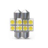 211 Car Festoon LED Bulb 5050SMD*6PCS 11-18V 0.72W 3021 thumbnail-1