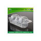 Plastic Clamshell Packaging For Food , Cupcake Clamshell Packaging thumbnail-1