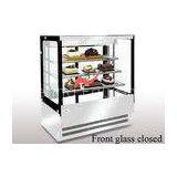 Anti - Fog Square Cake Display Refrigerator , Food Display Cabinets With LED Lights thumbnail-1