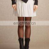 Custom Made Women Fashion Mini White Skirt thumbnail-1
