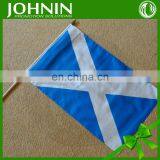 Eco-friendly Custom Advertise Outdoor Fabric Polyester Held Hand Flag thumbnail-5