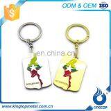 Universal Different Countries Metal Logo Key Ring Custom Keychain thumbnail-4