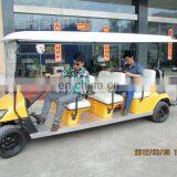 8 Person Electric Shuttle Bus Golf Cruiser With CE Certificate and Powerful Motor thumbnail-3