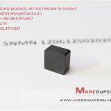 Solid CBN Inserts SNMN120612 for Turning Hard Steel Cast Iron Miya@moresuperhard.com thumbnail-3