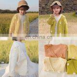 6858 Spring New Fashion Kids Sweater Baby Girl Knitted Sweater Cardigan thumbnail-2
