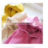 Solid Color Blank Girls Hoodie Winter Fleece Girls Kids Hoodie Thicken Terry Hoodie on Sale Velvet Hoodie thumbnail-3