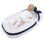 Bedroom Reversible Baby Nest/Bassinet/Lounger for Bed 100% Cotton Portable Crib thumbnail-2