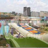 China Guangxi 30,000 Fiberglass Water Slide / Wave Pool / Family Water Playground Water Park thumbnail-3