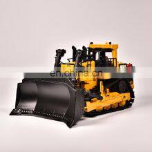 New Wonderful RC Toy Track Excavator Loader HUINA D10 T2 Bulldozer Alloy Model thumbnail-2
