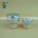 Plastic Synthetic Cork Stopper With Silver Aluminum Cover thumbnail-3