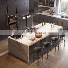 Modern DesignShaker Style Kitchen Cabinet Painting Lacquer Melamine Finish Kitchen Cabinets thumbnail-2