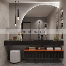 Sintered Stone Top Basin Contemporary Vanity Set thumbnail-3
