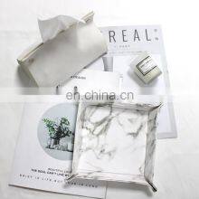 Leather Tray Desktop Jewelry PU Leather Tray Foldable Leather Tray thumbnail-2