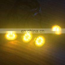4 Pieces Led Grille Lights Led Fog/driving Lights for Jeep jl JL1189 thumbnail-4