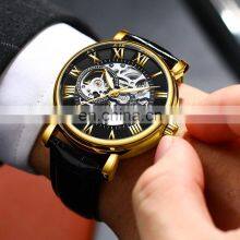 CHENXI 8878 Luxury Mens Mechanical Wristwatch Waterproof Automatic Watch Men Leather Business Watches Men Wrist Top thumbnail-4