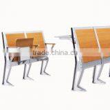 New Design Aluminum School Desk and Chair University Furniture Classroom Chair TC954-1-E thumbnail-3