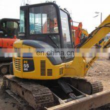 Japan Komatsu PC55 Mini Crawler Excavator for Sale thumbnail-4