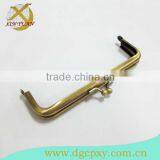 High Quality Bronze Rounded Shape With 6.35mm Ball Handbags Hardware Framework