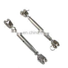 Stainless Steel 304 316 Turnbuckles Closed Body Jaw Jaw Turnbuckle Rigging Heavy Duty Wire Rope Fitting