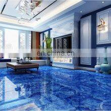 Wholesale Blue Veins Egyptian Artificial Marble Floor Tiles thumbnail-5
