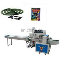 Mosquito Coil Packing Machine Flow Pack Packaging Machine Bag Packing Machine