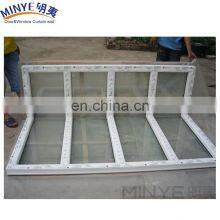Seamless 90 Degree Corner Window PVC Frame Reinforced Corner Window