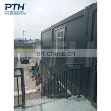 Prefab Black Steel Structure Two Story Container Luxury Villa for Sale thumbnail-2