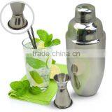 Bartender Tool 750ml Stainless Steel Cocktail Shaker and Jigger Set thumbnail-3