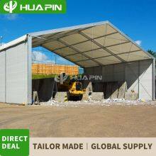 Nigeria Middle East Outdoor Warehouse Tent Sandwich Panel Wall Aluminum Alloy Tent Factory