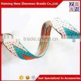 Jacquard Flat Sandals Polyester Webbing Band