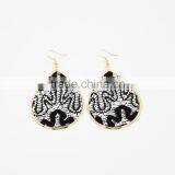 2015 New Handmade Lace Pattern Drop Earring High Quality Fashion Earring thumbnail-1