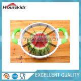 Green Stainless Steel Watermelon Cutter Fruit Divider Melon Slicer thumbnail-3