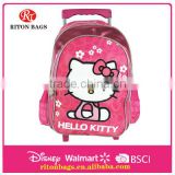Hello Kitty Cartoon Hot Sale Kids Trolley Bags