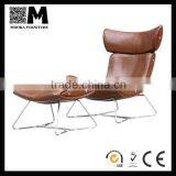 MKL21 Modern Furniture Leather Lounge Set Chaise Lounge Chair thumbnail-1