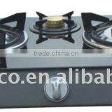 3 Burner Glass Top Table Gas Stove