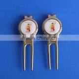 Customized Golf Club Logo Divot Tool/hat Clip/magnetic Ball Marker Business Gift Golf Accessories Set thumbnail-2