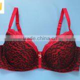 Cheap Price Hot Colorful Sexy Lace Plus Size Bra Set thumbnail-3