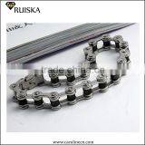 New Arrived Unique Men's Stainless Steel Bike Chain Bracelet thumbnail-2