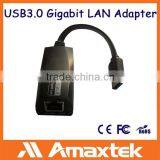 USB Gigabit Lan Adapter USB to Lan Port Adapter Amaxtek thumbnail-1