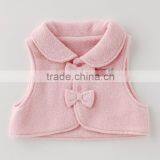 Japanese Wholesale Products High Quality Cute Ribbon Baby Vests Winter Clothes Kids Wear Toddler Clothing Children Infant thumbnail-3