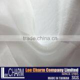 Multicolor Satin Stripe Slub Tulle Organza Fabric thumbnail-3