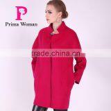 2016 New Design Spring Women Short Slim Fit Wool Coat thumbnail-4