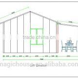 South America Agrement Certificated High Quality Modular House/iso9001 Testing Movable Fast Assemble Kit Prefab House thumbnail-5