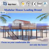 Cost-effective Safe Durable Light Steel Frame Structure Good Looking High Post Prefab Modular House