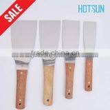 Stainless Steel Ink Spatulas With Wooden Handle